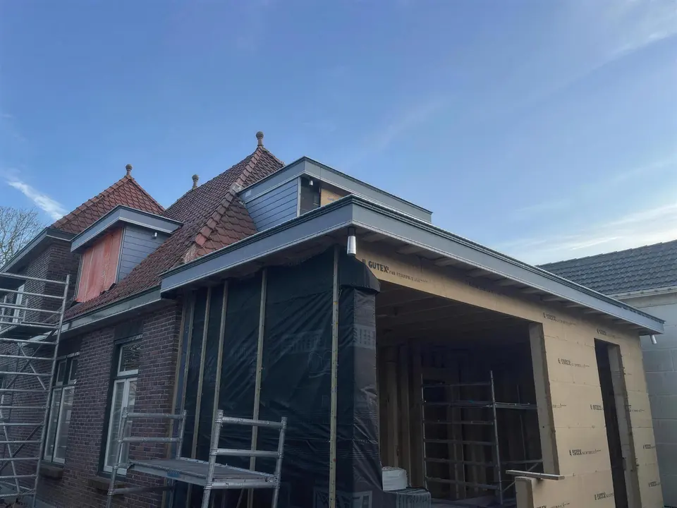 40 meter zinken deklijsten op maat, Jisp